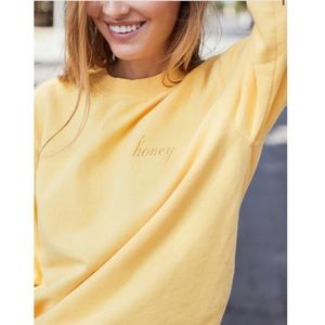 Brandy Melville honey sweatshirt